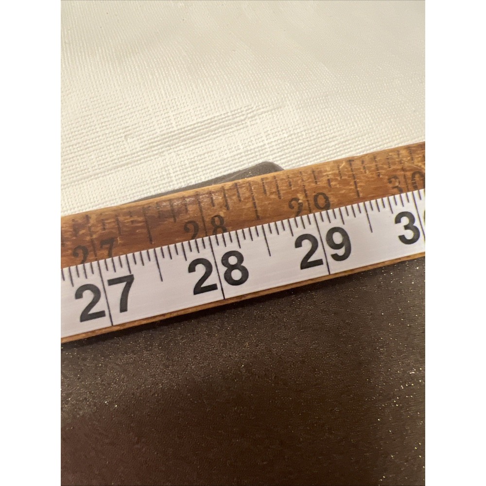 White House Black Market Runway Leggings Mink Taupe Foil Suede 0R 570336838 NEW - Picture 8 of 8